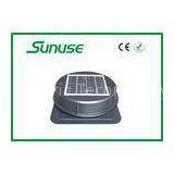 Durable 15w Solar Powered Ventilation Fan For Workshops / Warehouse