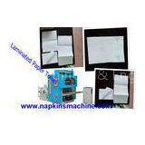 Jumbo Roll V Fold Toilet Paper Making Machine / Tissue Paper Converting Machine