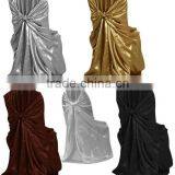 Satin Banquet Chair Cover Universal Chair Cover for Weddings thumbnail-1