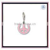 New Design Fashion Peace Sign Charm Pendant Jewelry