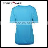T092-1589B 95% Polyester 7%Elastane Sport Training T Shirt Blank Quick Dry T Shirts Athletic thumbnail-2