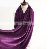2017 High Quality Plain Color Pure Cashmere Scarf Wholesale thumbnail-2