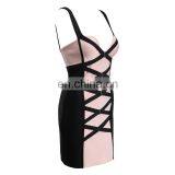 2014 Sexy Fitting Bandage Dress Spaghetti Strap Celebrity Kim Kardashian Dress thumbnail-3
