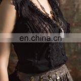 Steampunk Necklace With Gear-cogwheel and Light Capsule Pendant thumbnail-4