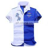 China Supplier New-Men's Short Sleeve Polo Shirt T Shirt Air Forcel Color Stitching Shirt All Size thumbnail-2