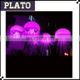 Purple Inflatable Jellyfish Scaleph LED Light, Decoration for Trade Show thumbnail-1