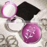 Chic Rose Compact Mirror Favors