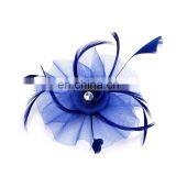 Women Wedding Bridal Headpiece Wedding Hats Fascinator Ladies Wholesale Make Church Hats Wedding Hair Accessories Hair Accessory thumbnail-2