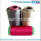 Polyester filament high twist yarn for knitting