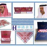 Arabian Mercerized Cotton Turban / Arab Scarf / Arabia Pure Cotton Jacquard Kerchief / Arabian Shemagh / Muslim Hijab Scarf