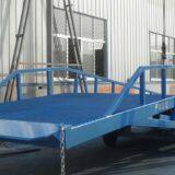 Hydraulic Dock Ramp Easy Operation Truck Service Ramps