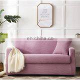 Amazon Supplier Slipcover Sofa Cover Check Pattern Pure Color Stretch Sofa Cover thumbnail-3