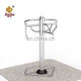 2019 Stainless Steel Outdoor Luxury Fitness Equipment Three People Presser Foot thumbnail-1