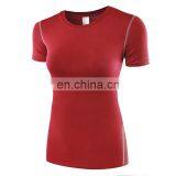 Base Layer Undershirts Active Athletic Dry Women's Short Sleeve Compression Shirt thumbnail-4