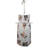 2020 Summer Burst Dress New Style Printed Sleeveless Sexy Hanging Neck Beach Skirt Women's Factory Direct Sales thumbnail-5