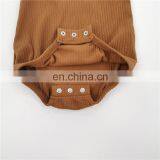 Organic Cotton Rib Summer Sleeveless Baby Romper thumbnail-6