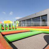 Jungle Theme Inflatable Horse Eerby Running Race Track Games For Events thumbnail-4