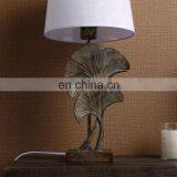 Factory Cheap Wholesale Light Fixtures Vintage Leaf Shape Bedroom Desk Lamp for Hotel Home thumbnail-7