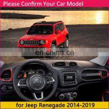 for Jeep Renegade 2014~2019 BU Anti-Slip Mat Dashboard Cover Pad Sunshade Dashmat Car Accessories Trailhawk 2015 2016 2017 2018 thumbnail-2