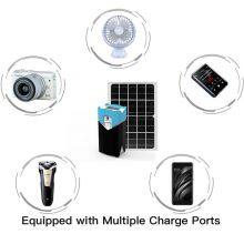 ZONERGY Portable 20W Panels Battery DC Power for Home Africa Solar Lighting Kit thumbnail-2
