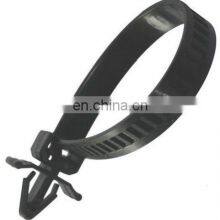 100pcs Assorted Self-locking Nylon Cable Ties Black Plastic Zip Tie Loop Wire Wrap Zip Tie