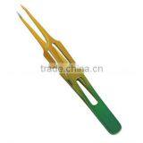 Fine Eyebrow tweezer, Hair Removal tweezer, Slanted tweezer