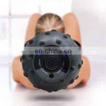 3-speed Therapy Roller Vibration Massage Ball Vibrating Massage Ball Customized Wholesale PU Peanut Massage Ball thumbnail-1