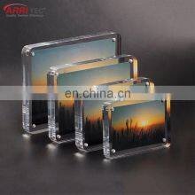 Thickness Frameless Picture Frame Magnetic Acrylic Photo Frames Wholesale thumbnail-2