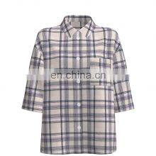 HOT SALE DESIGN 100%COTTON YARN DYED FLANNEL CHECK FOR SHIRTS thumbnail-4