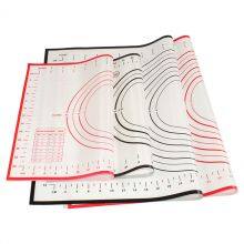 Custom Non Stick Soft Bbq Pastry Oven Kneading Rolling Dough Baking Silicone Mat for Cooking thumbnail-3