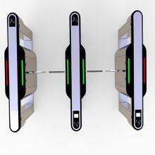 Flap Barrier Turnstile / Access Control Flap Turnstile/ Flap Gate Optical Turnstile thumbnail-4