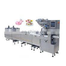 Automatic Pillow Food Chocolate Sachet Package Packing Wrapping Machine Maquina De Embalaje