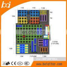 Most Popular Commercial Kids Playground Indoor Cheap Trampolines Park for Sale thumbnail-5