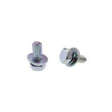 Non-standard Screw Manufacturer Stainless Steel External Hex 3 Parts Sems Screw thumbnail-2