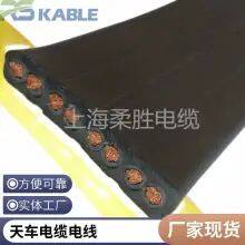 Rousheng Cable Crane Disk Wire Crane Cable Wire 2*25 2*35 With Steel Wire Support Customized Wear Resistance Anti-corrosion Anti-UV Anti-aging Anti-tension thumbnail-3