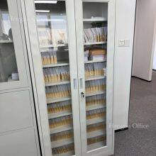 High-Quality Metal File Cabinets With Tempered Glass Doors for Offices, Legal Firms, and Healthcare Facilities-OEM/ODM thumbnail-5