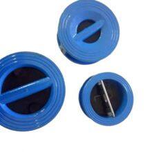 Industrial Valves Ductile Cast Iron Wafer Dual Plate Non Return Check Valve Cast Iron Stop Valve thumbnail-3