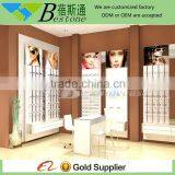 Retail Eyewear Store Wall Mount Eyeglasses Display Shelf With Acrylic