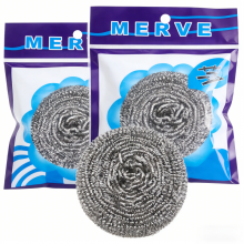 Großhandel Stahlschrubber großer Größe, Edelstahl-Reinigungsschwamm für Restaurantgebrauch thumbnail-1