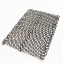 Factory Direct, Custom-made Hook-type Vibrating Screen, 65mm Diameter, 45mm Embossed Wire Mesh, Woven Stone Screen. thumbnail-4