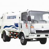 2015 new style hot sale JHL5080ZYS 5.5CBM 266hp Compressed garbage truck dimensions for sale made in china