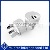New Shaped Dual USB For Mobile Phone Travel Charger thumbnail-1