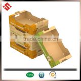 High quality corrugated box fruit packing boxes fruit packing boxes Custom factory price