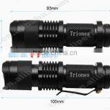 (120091) Aluminum AA Battery Zoomable Small Waterproof Flashlight thumbnail-3
