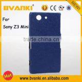 New Products For Sublimation Manufacturers Bulk Clear Phone Cases For Sony Xperia Z3 Mini Genuine Leather Phone Cover thumbnail-3