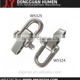 Stainless Steel straight shackle , Paracord hardware shackle with clevis pin