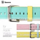 BASEUS Xuancai Series PU Leather Watch Band Wrist Strap For Apple Watch MT-3489