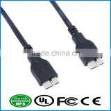 USB3.0 MicroB To MicroB Cable Extension Data Wire OTG Cable For Smart Phone thumbnail-1