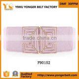 High Quality Good Style Girls Pink Elegant Fashional Women Elastic Belt
