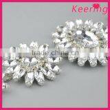 Fashion Flower Crystal Embellishment for Sash WRE-270 thumbnail-3